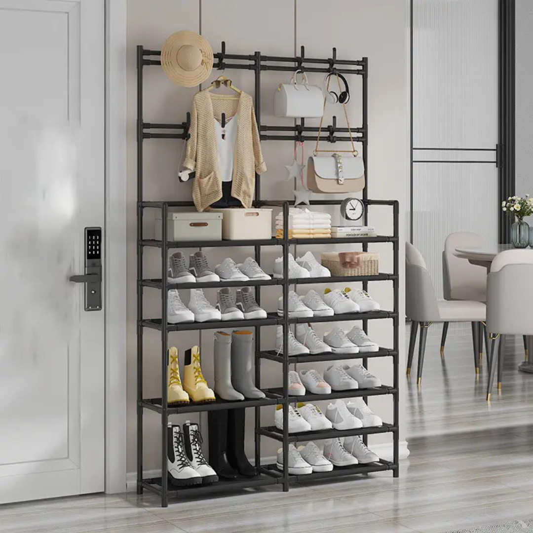Etagere rangement de chaussures en fer