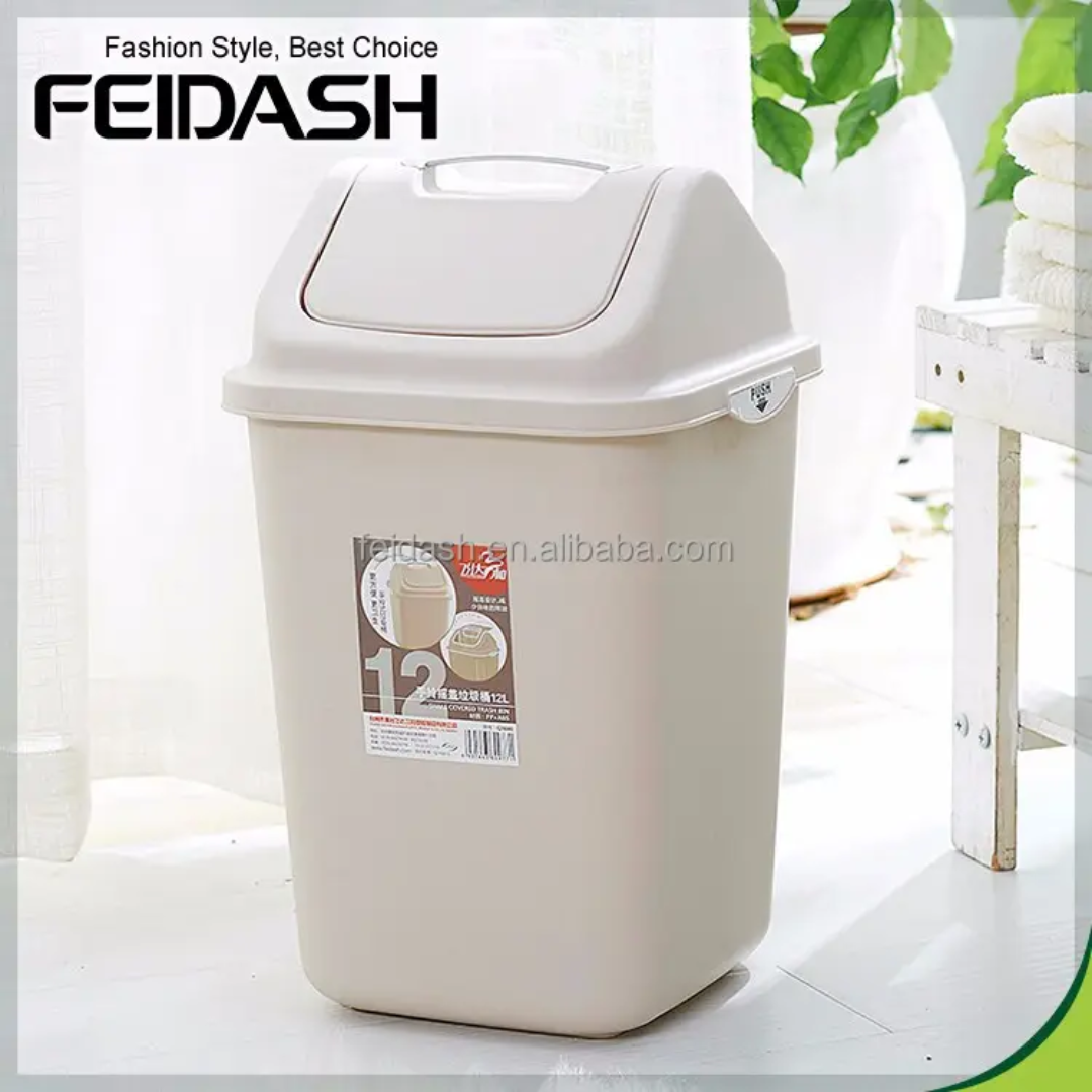 Poubelle en plastique 10L